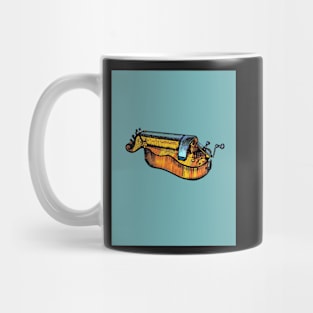 Guitar Bodied Hurdy-Gurdy Mug